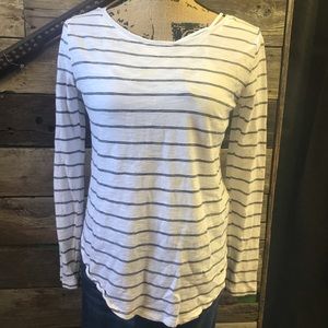 Hollister Long sleeve cris cross top